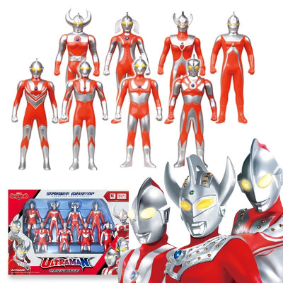 勇伴赛文泰罗佐菲初代奥特曼咸蛋超人玩具人偶手办英雄儿童套装玩