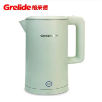 格来德(Grelide) 电热水壶烧水壶家用电水壶双层防烫1.7升大容量55°恒温-D2818K