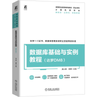 正版新书]数据库基础与实例教程(达梦DM8)龚小勇,李腾 编9787111