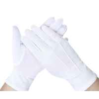 炅奇纺 白礼仪手套 均码 付
