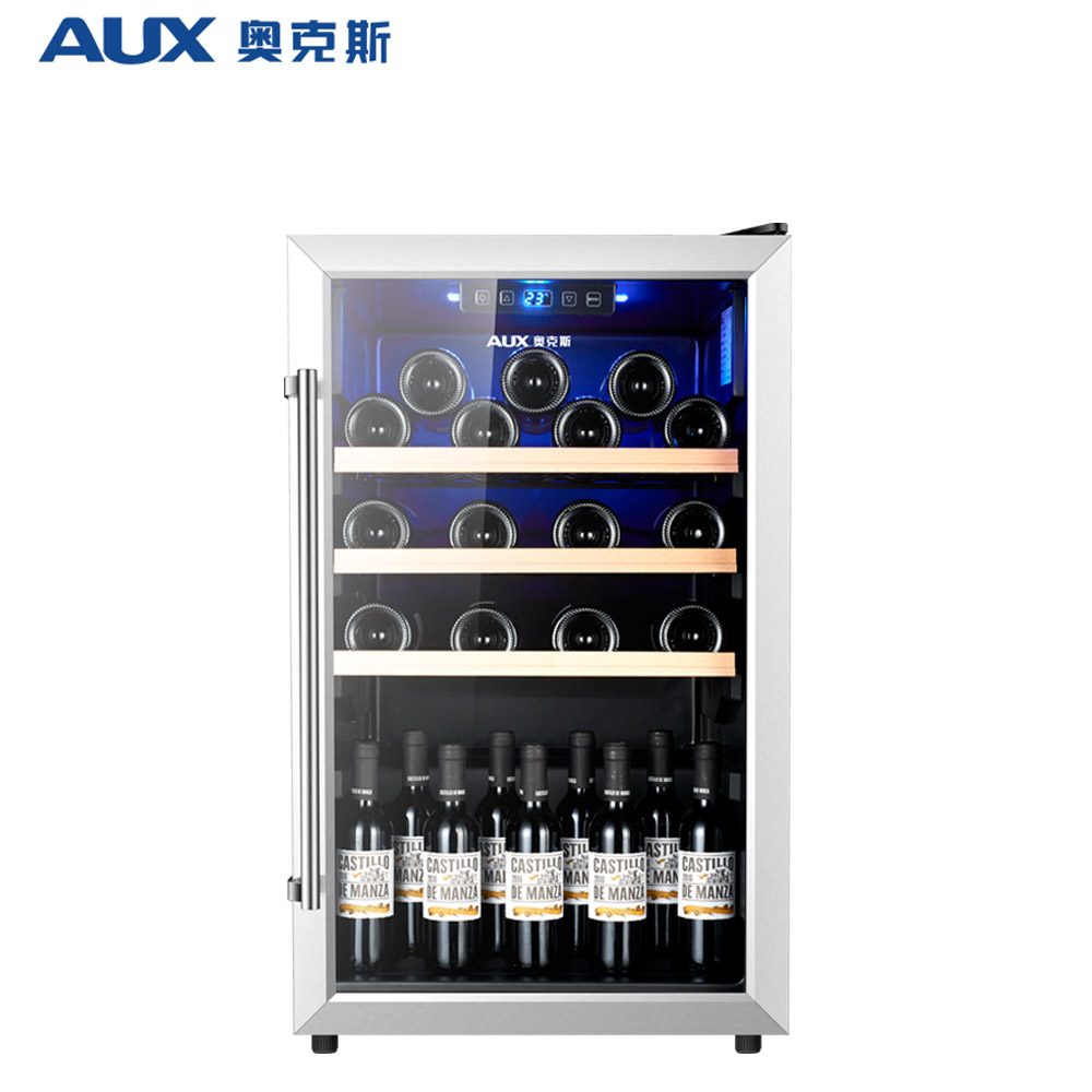 奥克斯冰吧90L黑色冷藏+微冻