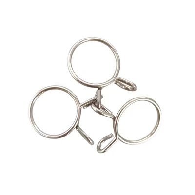 众慧创安 不锈钢单钢箍 螺丝防松卡 软管夹手捏卡箍 弹簧管夹M15 个