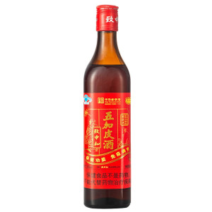 致中和五加皮酒新饮法38度500ml养生保健酒酒枸杞蜂蜜味