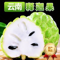 [西沛生鲜]新鲜释迦果 净重5斤 大果 单果200-300g 精选释迦果 牛奶释迦番荔枝