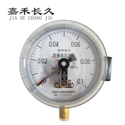 嘉禾长久+磁助电接点压力表检测定制型+YXC150+块