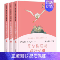 尼尔斯骑鹅旅行记(全3册)[人教版★快乐读书吧] [正版]童年高尔基人民教育出版社鲁滨逊漂流记六年级下册阅读原著学生版无