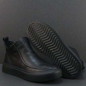 真皮短靴男英伦潮流切尔西靴冬季加绒棉鞋简约百搭马丁靴高帮皮鞋