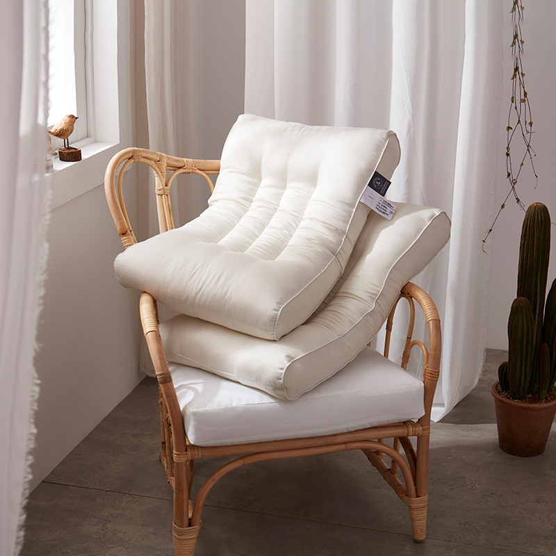 铜纤维护颈椎枕防螨枕芯助睡眠低枕头可水洗亲肤五星酒店枕芯