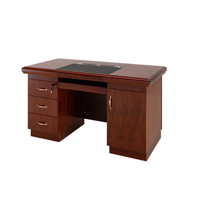 匡大油漆办公桌1.4米职员桌主管桌小班台KDZ006