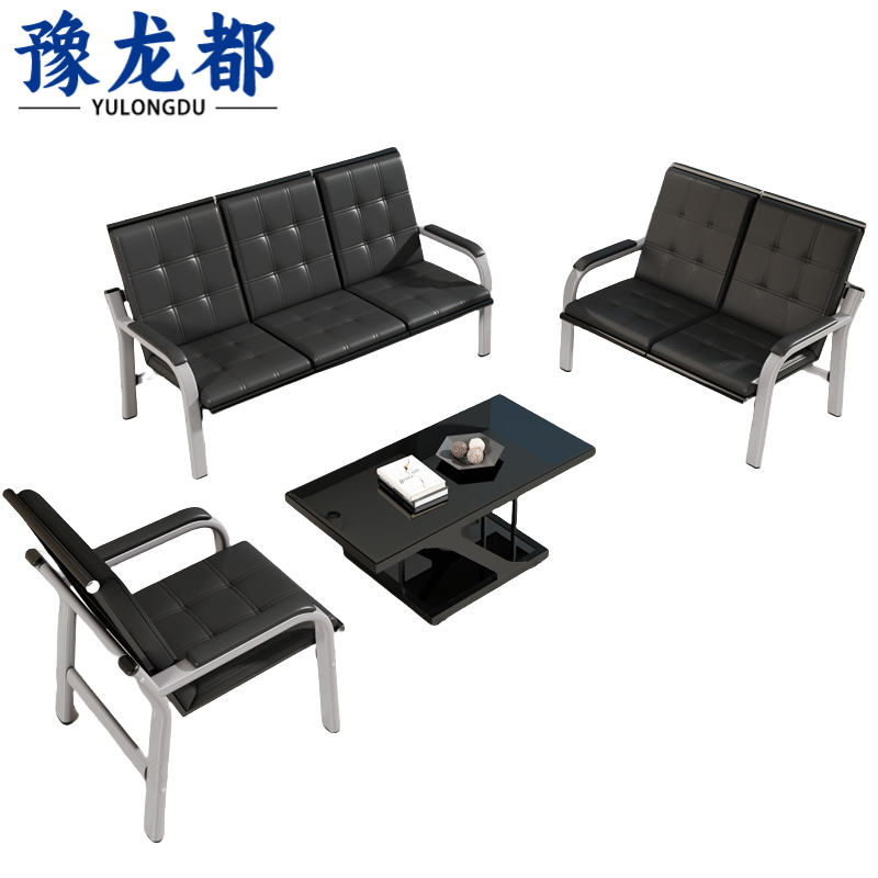 豫龙都 沙发茶几 六人位 套