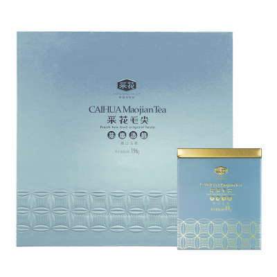 2021新茶-采花毛尖春茶上市五峰绿茶高山茶礼盒装高山玉茗196g