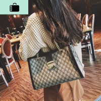 女士托特包2020新款大容量手提大包包简约欧美时尚单肩包链条女包NEW LAKE女士单肩包