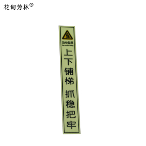 花甸芳林 上下铺梯抓稳把牢蓄光夜光贴 4*26cm 张