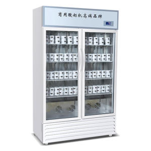 乐创(lecon)发酵柜商用全自动大型酸奶机大容量酸奶水果捞小型醒发箱 LK-660SNJ液晶款带冷藏