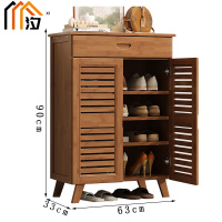 汐鞋柜双门一抽个