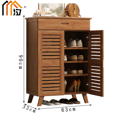 汐鞋柜双门一抽个