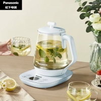 松下(Panasonic)炖煮养生壶家用多功能电热水壶保温办公室小型烧煮花茶 NC-POH15-B 1.7L