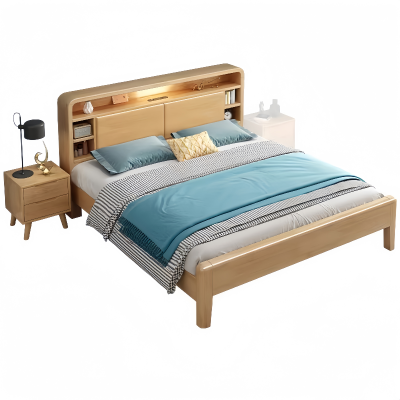 悦兴诚职员床1500mm+10cm床垫+1柜组