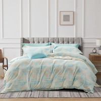 富安娜磨毛四件套-清韵格调 203*229cm