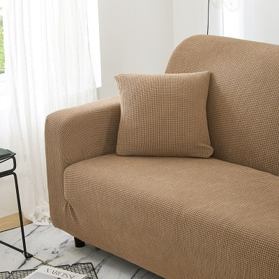 沙发套全包卍能全盖沙发罩四季沙发垫现代简约客厅通用弹力布艺 钛古咖 M[双人位长145-185cm内]