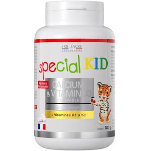 原装进口可法国埃里克Eric Favre艾瑞可儿童补钙+维生素D3咀嚼钙片(3岁以上)90片