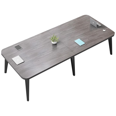 中豫鑫泽 ZYXZ5030126 会议桌简约现代长方形办公室小型会议桌 3.6米单桌