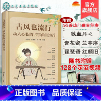 二十四节气古琴曲集 [正版]赠视频 古风也流行 动人心弦的古筝曲128首 初级中级古筝学习者适用古筝曲目指法教学 古筝古