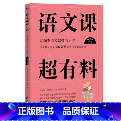 八年级下册 [正版]语文课超有料789年级上下册共6册 语文课超有料初中789年级语文 同步全解知识大全上册下册 初中生