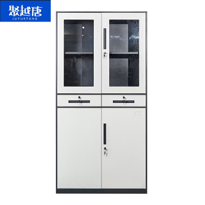 聚越唐(JUYUETANG) 中二斗文件柜办公柜 900*400*1800/1850 个