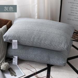 美帮汇针织棉枕头枕芯48*74cm 全棉家用单人枕成人枕