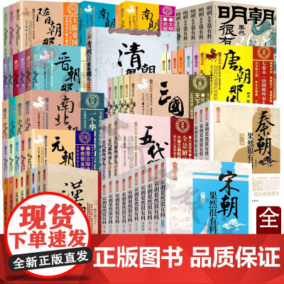 中国历朝历代那些事儿系列62册套装秦汉三国晋朝南北朝隋唐五代元朝那些事儿宋明清朝果然很有料历史知识历史类书籍中国工人出版
