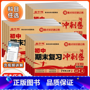 历史 人教版 八年级上 [正版]2023版 七八九年级上册同步试卷测试卷全套语文数学英语练习册人教版初中生物地理历史政治