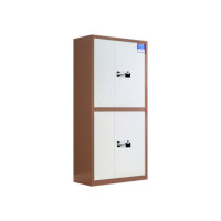 东升顺保密柜财务档案柜文件柜办公室资料储物柜保险柜电子密码国保锁通双节咖框白门-国保指纹锁