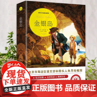 金银岛 正版原著完整版世界文学名著拓展阅读名师导读版必小学生三四五六年级课外书籍阅读上下册青少年儿童文学故事读物正版