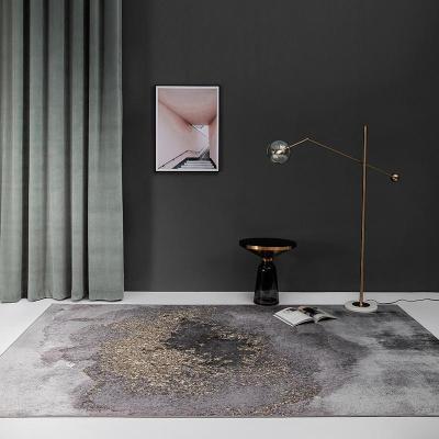 家柏饰(CORATED)北欧轻奢水墨系列客厅大地毯欧式沙发茶几毯美式卧室满铺床边地垫