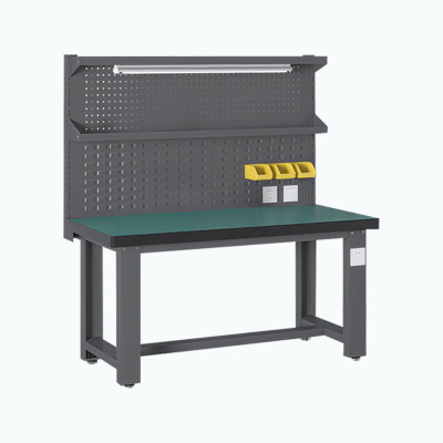 臻远 ZY5073027 重型工作台 单桌+挂板 1500*750*1720mm