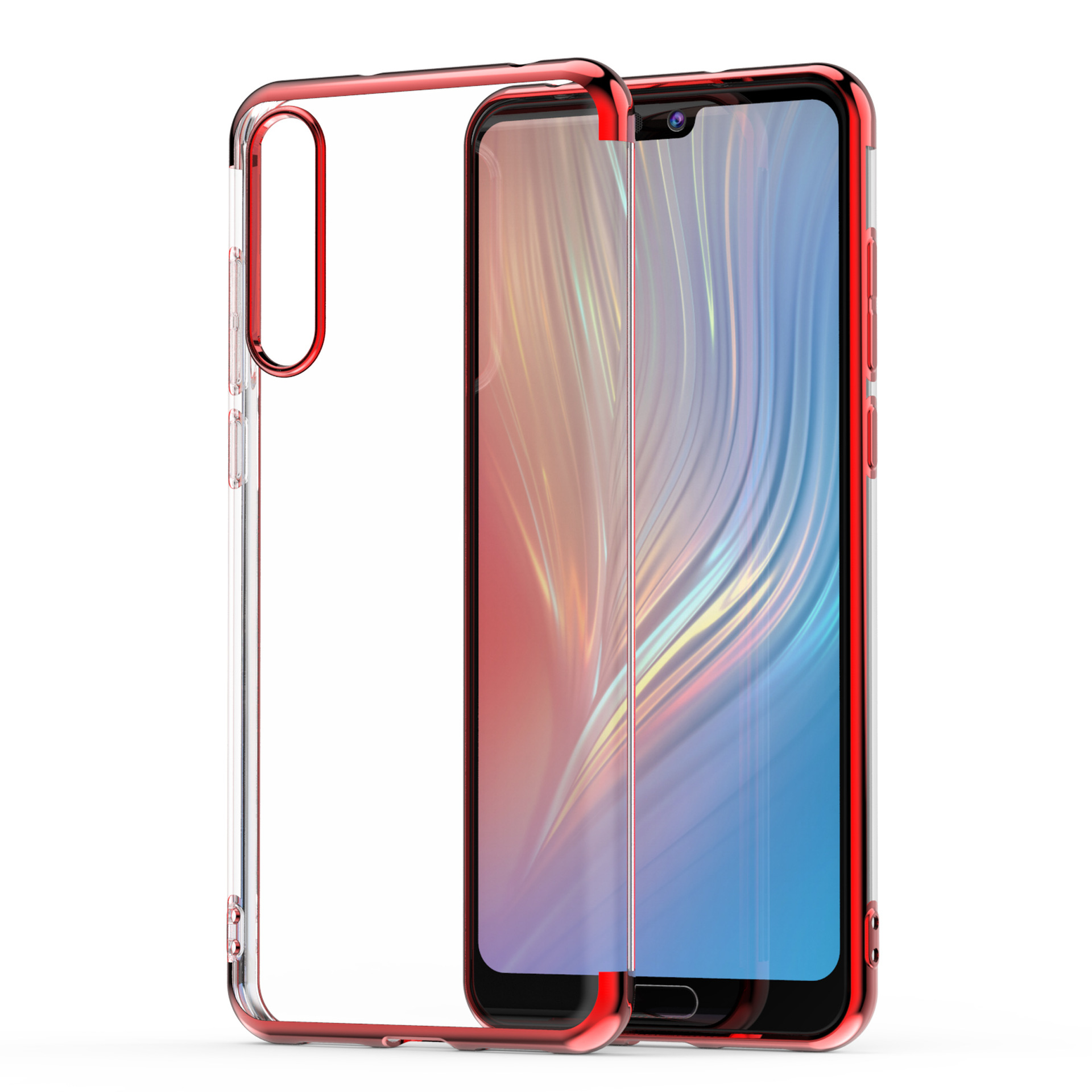 vipin 华为p20手机壳[送钢化膜] p20电镀tpu手机保护壳 保护套 p20三