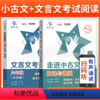 2本套装 小学六年级 [正版]交大之星走进小古文六年级文言文阅读与训练小升初文言文考试阅读理解语文阅读训练小学生高效训练