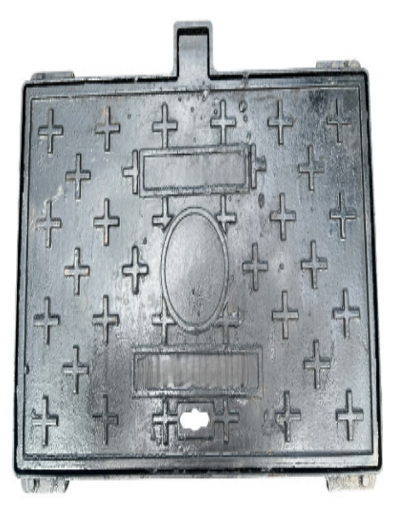 东方能展 方形球墨铸铁井盖 盖子 300×500毫米 套