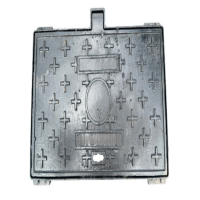 东方能展 方形球墨铸铁井盖 盖子 300×500毫米 套