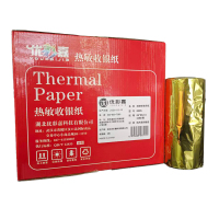 优彩嘉 双胶纸电传纸 85*85mm 24卷 8585 单位:箱