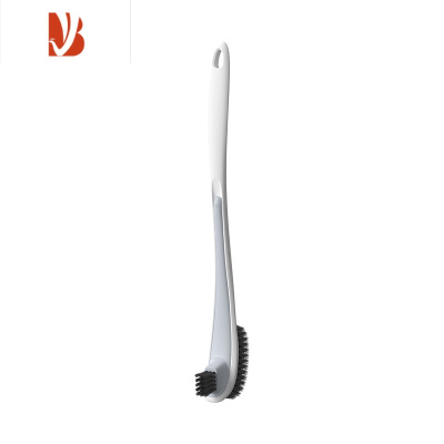 三维工匠2023新款双头马桶刷家用无死角软毛清洁刷卫生间洗刷厕所刷子壁挂