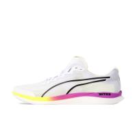 彪马(Puma)专业训练跑鞋薄底Nitro科技白粉拼色女款2025新品