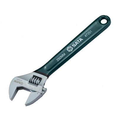 12英寸沾塑欧式活动扳手 活扳手活动扳手活扳子 300mm 47252 1把