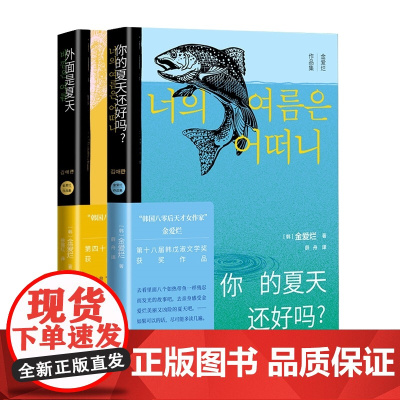 金爱灿作品2册 你的夏天还好吗+外面是夏天