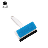 山之只 刮水双面玻璃刷 蓝白 把