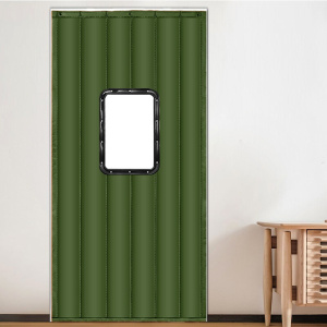 磁吸门帘牛津布 绿色 100cm*100cm