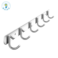 指尖点点 不锈钢挂钩 6钩 个