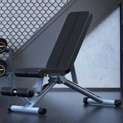 健身椅仰卧起坐腹肌板多功能闪电客哑铃凳小飞鸟卧推凳健身器材