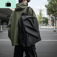 男士背包潮牌日系双肩潮包女简约休闲旅行包时尚潮流书包男大学生NEW LAKE女士双肩包